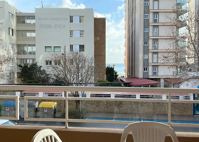 Cozy On The Of Apartamento Calpe